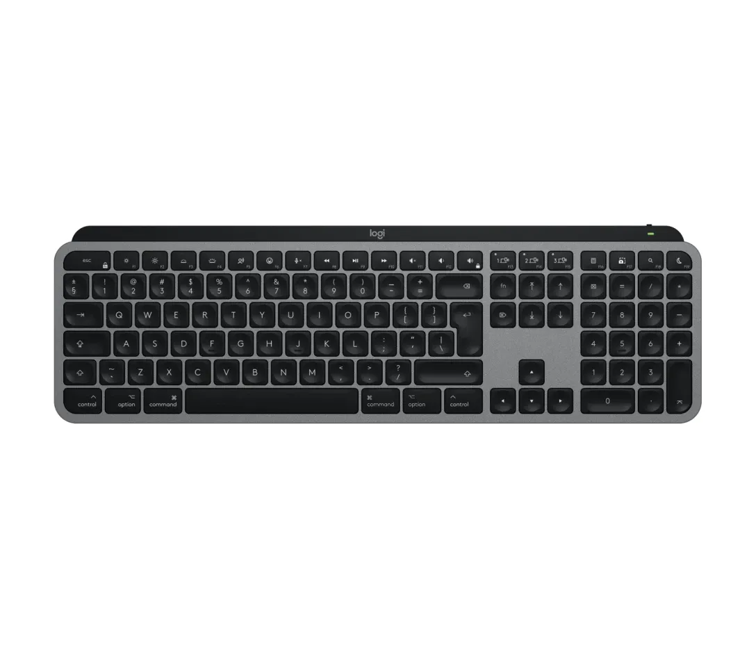 Logitech MX Keys S for Mac Compact Wireless Performance Mouse - Grey - US/INT