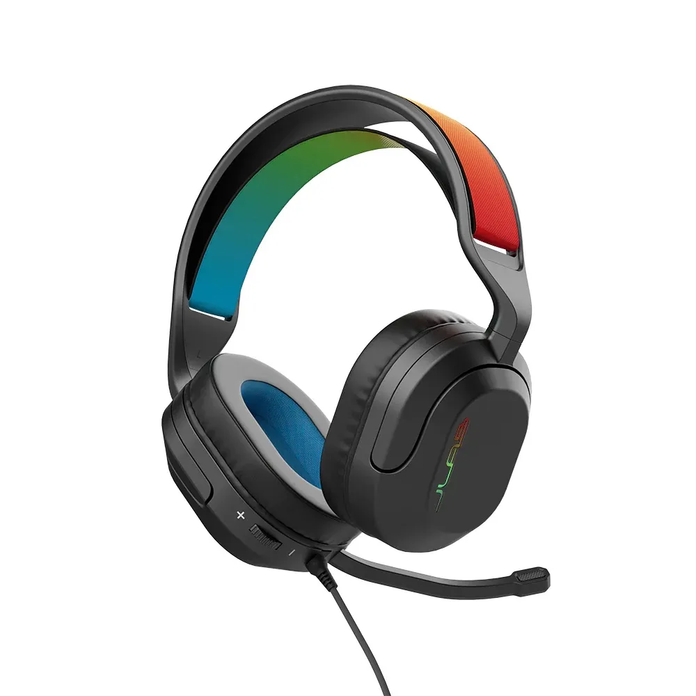 JLAB Nightfall Wired Gaming Headset - Black