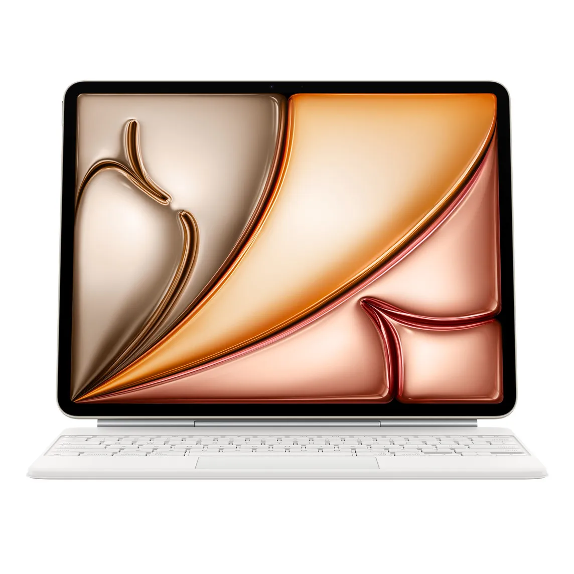 Apple Magic Keyboard for iPad Air 13-inch (M4/M3) - Bulgarian - White
