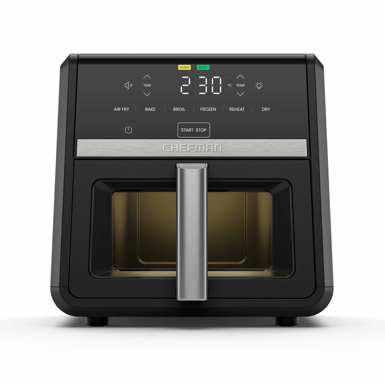 Chefman TurboFry Touch Digital Air Fryer XL 8.5L DC Motor Window