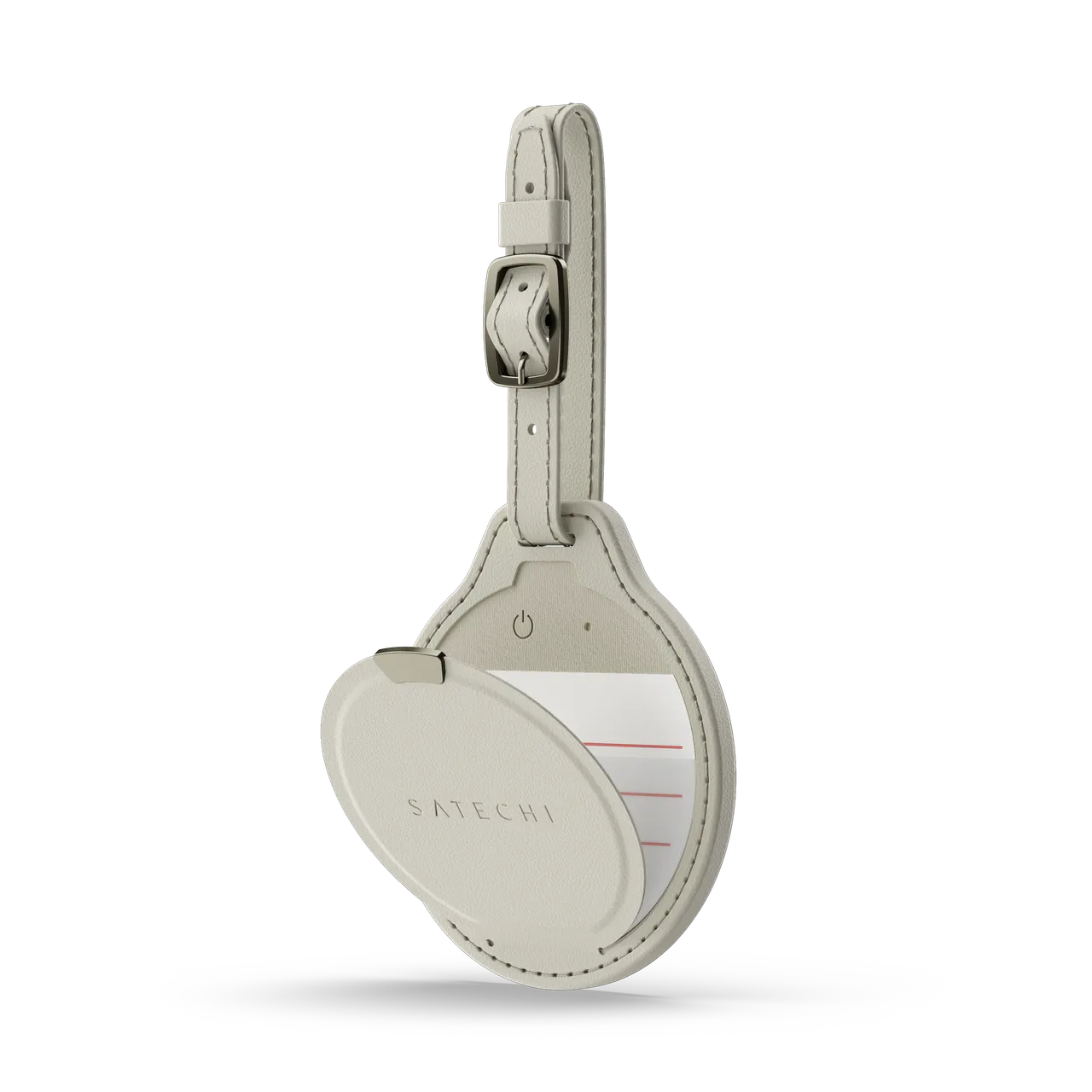 Satechi Vegan-Leather FindAll Luggage Tag - Sand