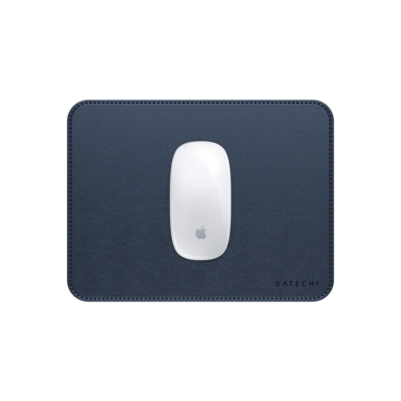 Satechi Vegan-Leather Premium Mouse Pad - Blue