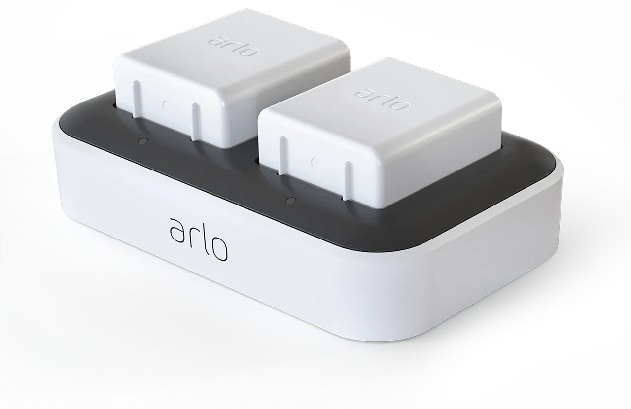 Arlo Dual Charging Station - White