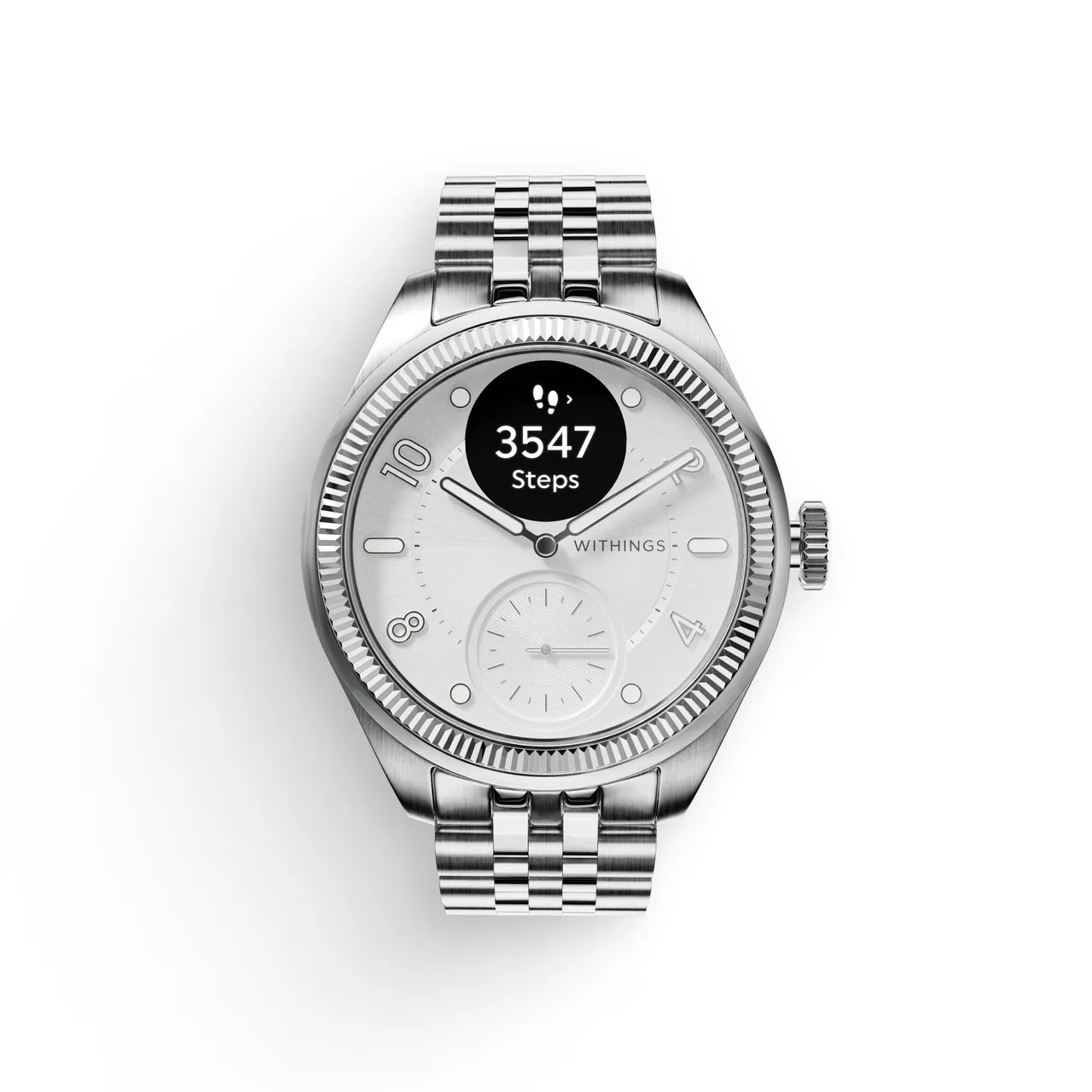 Withings ScanWatch Nova Brilliant 39mm - Titanium Silver