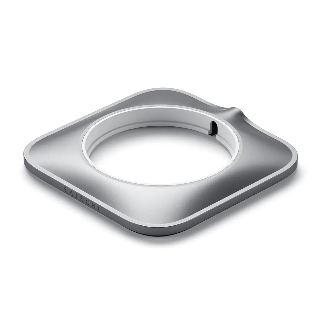 Satechi Aluminium Dock for Mag safe Charger iPhone 12 Pro Max/12 Pro/12 Mini/12 - Space Grey