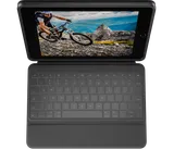 Logitech Rugged Folio Ultra-protective keyboard case with Smart Connector for iPad (7th, 8th and 9th gen) - Graphite - UK