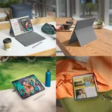 Logitech Combo Touch for iPad Air 13-inch (M2)-OXFORD-935OLD948,EMEA - Grey - US INT'L