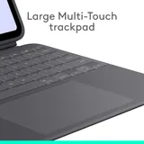 Logitech Combo Touch for iPad Pro 13-inch (M4)-EMEA28-935 - Graphite - US