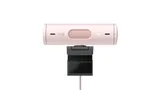 Logitech Brio 500 Full HD 1080p webcam w light correction, auto-framing, & Show Mode - Rose
