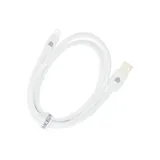 Dviced Cable USB-A to Lightning silicone 1,25m - White