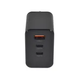 Dviced Wall charger w cable 65W GaN 2 USB-C 1 USB-A EU - Black