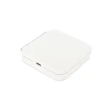 Dviced 2-in-1 foldable magnetic wireless charger - White