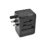 Dviced Universal travel adapter 65W GaN - Black