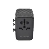 Dviced Universal travel adapter 65W GaN - Black