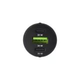 Dviced Car charger 60W 2 USB-C 1 USB-A - Gray