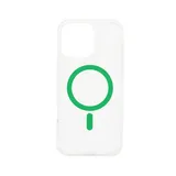 Dviced Magsafe iPhone 16 Pro Max clear case - Green