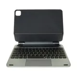 Dviced Magnetic Aluminium Keyboard Case for iPad Air/Pro 11-inch - CZ - dark grey