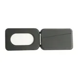 Dviced Leather magsafe foldable cardholder - Black