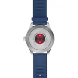 "Withings Scanwatch 2 / 42mm (Activity, Sleep Tracker, ECG, Temperature, SPO2 / Stainless steel, fkm wristband, sapphire glass) - Blue"