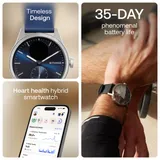 "Withings Scanwatch 2 / 42mm (Activity, Sleep Tracker, ECG, Temperature, SPO2 / Stainless steel, fkm wristband, sapphire glass) - Blue"