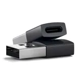 Satechi Aluminum  2x Type-A to Type-C Adapter - Space Black