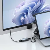 Satechi USB-C To HDMI 2.1 8K Adapter (Mac Devices up to 4K/60Hz, 8K/60Hz, 4K 60Hz/120Hz, 2K/ 40Hz, 1080P/500Hz,  Dynamic HDR10+  HDCP 1.4 & HDCP 2.3) - Space Grey