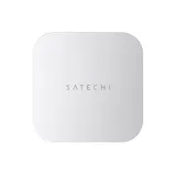 Satechi Thunderbolt 5 CubeDock with SSD Enclosure (3xTBT 5 Downstream Ports, TBT 5 Host Port 140W,2x USB-C 3.2, 2x USB-A 3.2, 2.5 Gigabit Ethernet,SD & microSD Reader,M.2 NVMe SSD Enclosure,Active Cooling) - EU - Silver