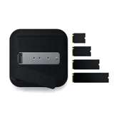 Satechi Thunderbolt 5 CubeDock with SSD Enclosure (3xTBT 5 Downstream Ports, TBT 5 Host Port 140W,2x USB-C 3.2, 2x USB-A 3.2, 2.5 Gigabit Ethernet,SD & microSD Reader,M.2 NVMe SSD Enclosure,Active Cooling) - EU - Silver