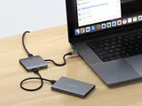 Satechi 4-Port USB-C Hub with PD - Space Gray