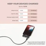 Satechi Mobile XR Hub with dual USB-C and Audio - Space Gray