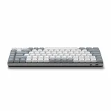 Satechi SM1 Slim Mechanical Backlit Bluetooth Keyboard (Windows Keycaps - Windows, Left Alt, Right Alt 2.4GHz USB Receiver) - Grey/White