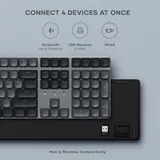 Satechi SM3 Slim Mechanical Backlit Bluetooth Keyboard (Dark) - US- Dark