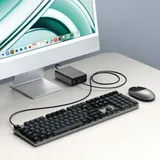 Satechi SM3 Slim Mechanical Backlit Bluetooth Keyboard (Dark) - US- Dark
