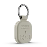Satechi Vegan-leather Findall Keychain - Sand