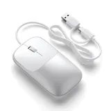 Satechi Slim LX Wired Mouse - Silver