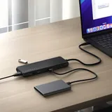 Satechi 13-in-1 USB-C Triple Display Multiport Adapter - Black