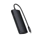 Satechi USB-C MultiPort Adapter 8K with Ethernet V3 - Midnight