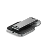 Satechi 2-in-1 Foldable Qi2 Wireless Charging Stand - Space Gray