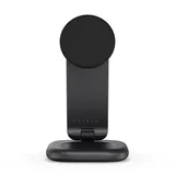 Satechi 3-in-1 Foldable Qi2 25W Wireless Charging Stand -Type A,G,C for US,EU,UK - Space Black