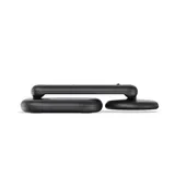 Satechi 3-in-1 Foldable Qi2 25W Wireless Charging Stand -Type A,G,C for US,EU,UK - Space Black