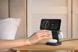 Satechi 3-in-1 Foldable Qi2 25W Wireless Charging Stand -Type A,G,C for US,EU,UK - Space Black