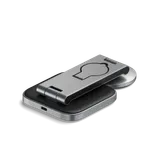 Satechi 3-in-1 Foldable Qi2 Wireless Charging Stand�with Type A,C,G plugs - Space Gray