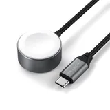 Satechi USB-C Magnetic Fast-Charging Cable for Apple Watch - Space Gray