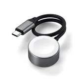 Satechi USB-C Magnetic Fast-Charging Cable for Apple Watch - Space Gray