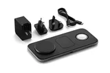Satechi Qi2 Trio Wireless Charging Pad - with Type A,C,G plugs - Space gray