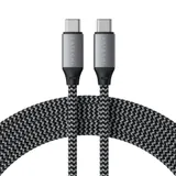 Satechi USB-C to USB-C 100W Braided Charging 2m Cable - Grey