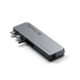 Satechi Aluminium Pro Hub Mini (1xUSB4 96W up to 6K 60Hz display output, 2 x USB-A 3.0, 1xEthernet, 1xUSB-C, 1xAudio) - Space Grey