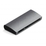Satechi Aluminium Thunderbolt 4 Dock (1xT4 P 96W,3x T4 40Gbps 15W,Ethernet,3xUSB-A 3.2 10 Gbps,1xUSB-A 2.0 charging,SDcard,3.5mm audio) EU version - Space Grey