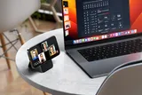 Satechi Vegan-Leather Magnetic Wallet Stand (iPhone 12/13/14/15 all models) - Black