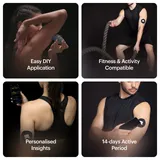 Ultrahuman M1 continuous glucose monitor / metabolic fitness tracker (NFC Required) 2 weeks tracking - 2S (2 Double pack)